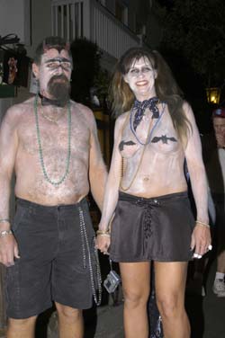 Body Painting 2004 photo - Duval Street, Key West